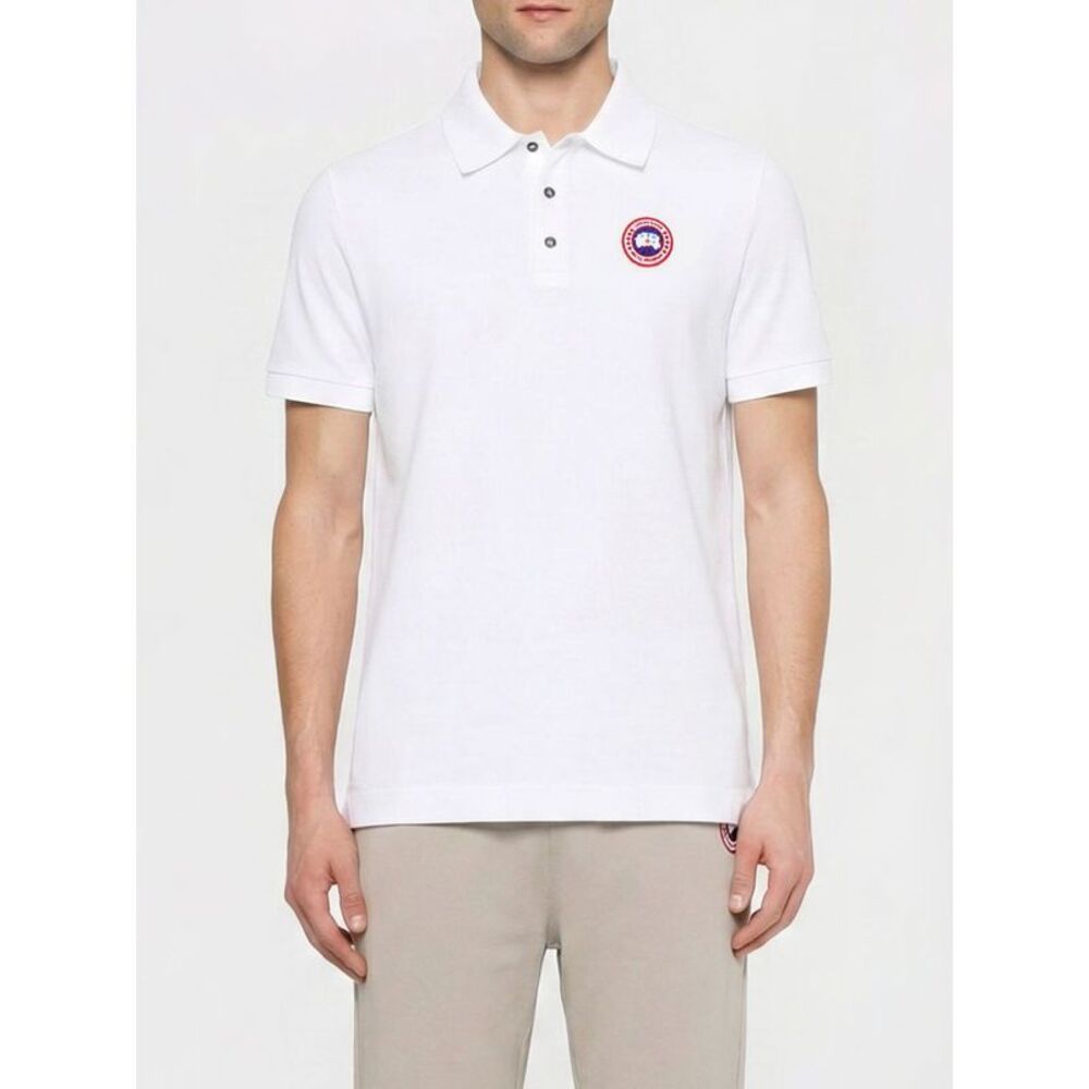Canada Goose Polo Shirt Men White